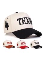 Texas Letter Embroidered Baseball Cap, Casual Outdoor Sports Hat for Men & Women, Fashion Accessories for Daily Wear, Adjusta...