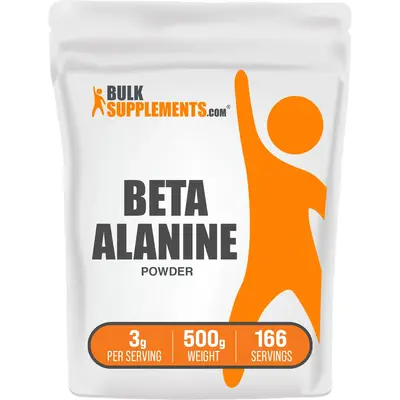 BulkSupplements Beta Alanine Powder - Dietary Supplement - Edible - Muscle Supplements - Fitness - Amino Acids - Workout - 10...