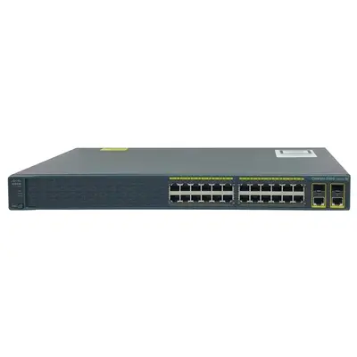 Cisco WS-C2960-24TC-S= | Catalyst 2960 Series 2960-24T 24 x RJ-45 Ports 10/100Base-TX + 2 x dual-purpose uplinks Ports Layer ...