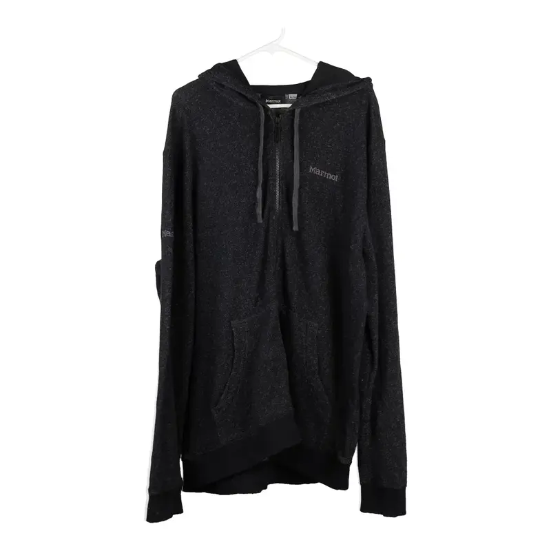 Marmot Hoodie - XL Black Cotton