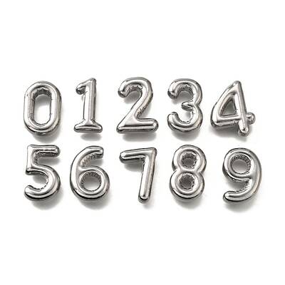 10Pcs 10 Styles 304 Stainless Steel Figure Pendants
