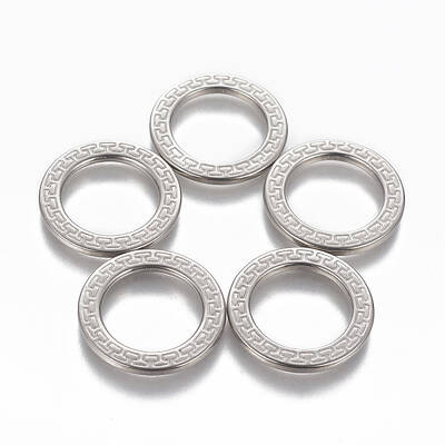 Tarnish Resistant 304 Stainless Steel Linking Rings