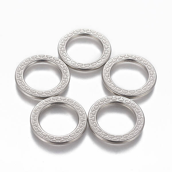 Tarnish Resistant 304 Stainless Steel Linking Rings