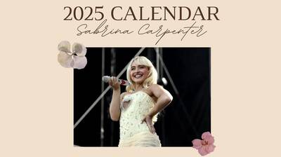 Sabrina Carpenter 2025 Calendar