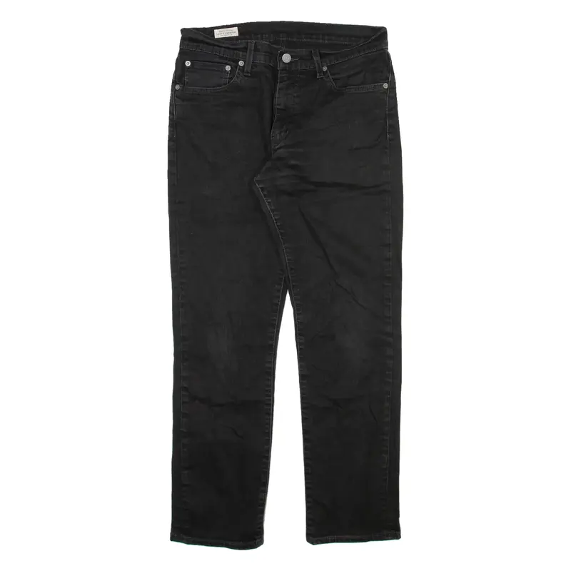 LEVI'S 511 BIG E Jeans Mens Black Slim Straight W32 L30