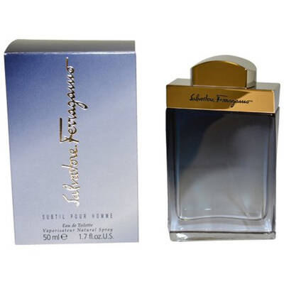 Salvatore Ferragamo Subtil Cologne for Men - Eau de Toilette Spray 1.7 oz