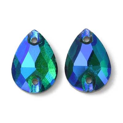 Teardrop Shape Sew on Rhinestone
