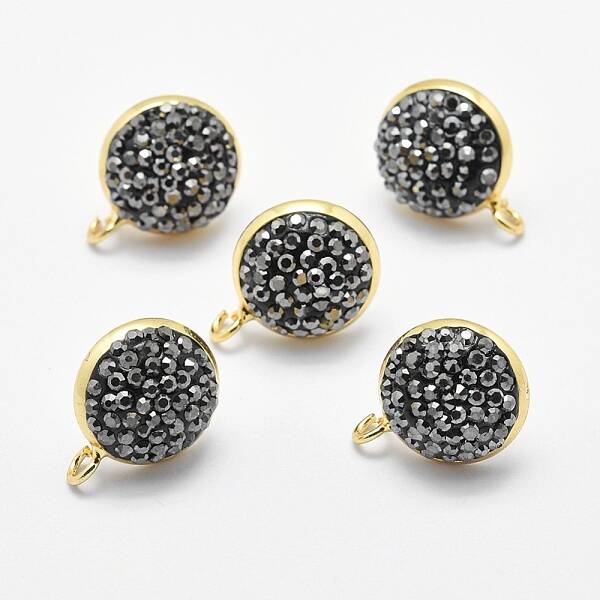 Brass Polymer Clay Stud Earring Findings