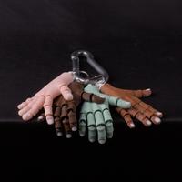 Severed hand keychains