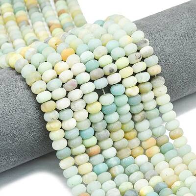 Natural Flower Amazonite Beads Strands