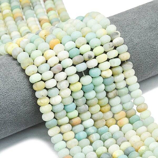 Natural Flower Amazonite Beads Strands