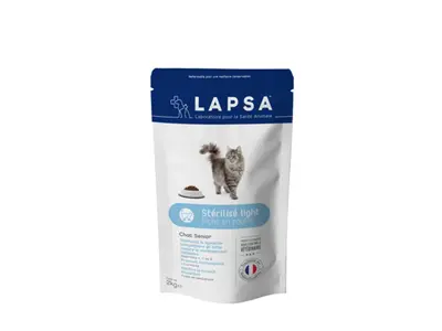 Lapsa Senior Cat Sterilized Light Kibble 2kg