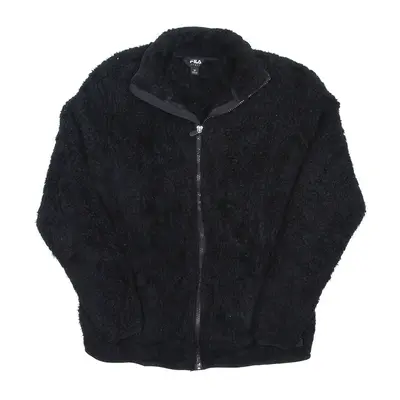 FILA Jacket Black Fleece Womens M