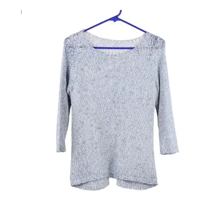 Unbranded Patterned Shirt - Large Blue Polyester