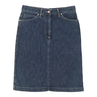 In Sport Mini Denim Skirt - 30W UK 10 Blue Cotton