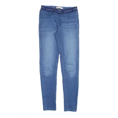LEVI'S Pull On Legging Blue Denim Slim Skinny Jeans Girls W24 L28