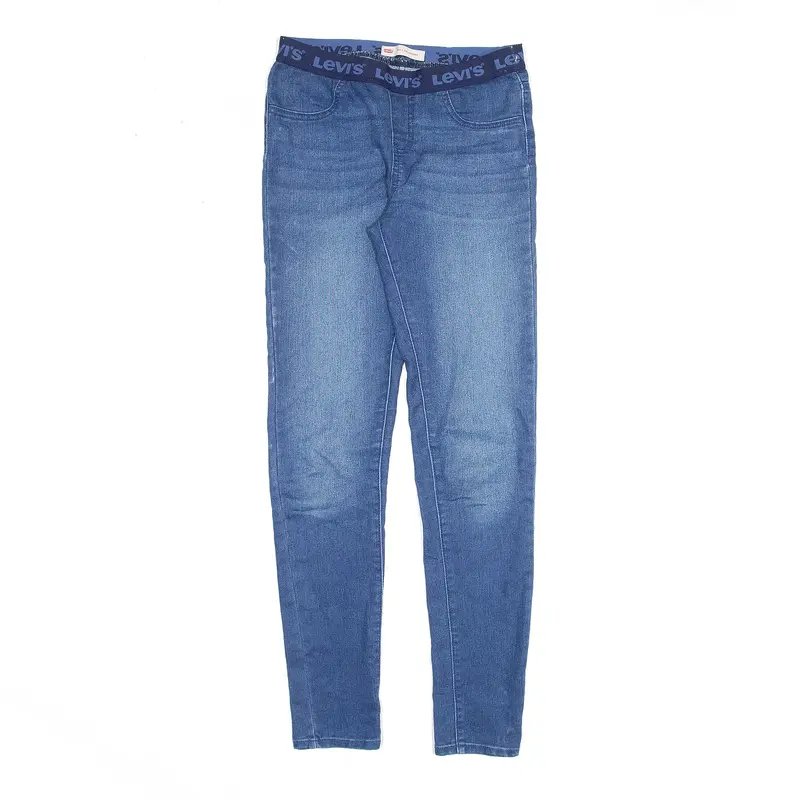 LEVI'S Pull On Legging Blue Denim Slim Skinny Jeans Girls W24 L28