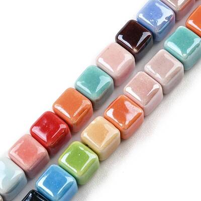 Handmade Procelain Beads Strands