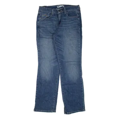 LEVI'S 505 Womens Jeans Blue Regular Straight W29 L30