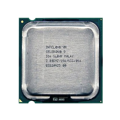N8595 Dell 2.80GHz 533MHz FSB 256KB L2 Cache Socket LGA775 Intel Celeron D 336 Single-Core Processor