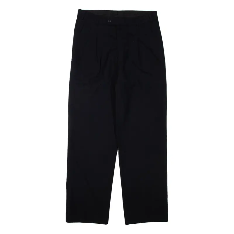 Mens Trousers Blue Regular Straight W30 L30