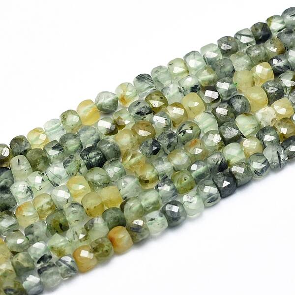 Natural Prehnite Beads Strands