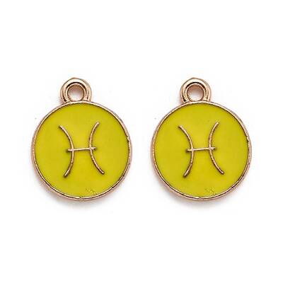 Alloy Enamel Pendants