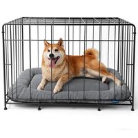 Bedsure Washable Dog Crate Pad, Flat Kennel Dog Bed for Crate, Ultra Soft Fleece Pet Sleeping Mat with Non-Slip Bottom