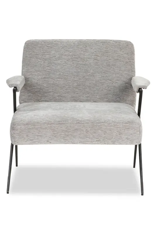 Vintage Silver Tailored Occasional Chair | Liang & Eimil Ponti