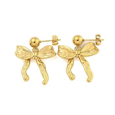 Ion Plating(IP) 304 Stainless Steel Stud Earrings
