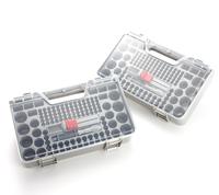 184 S/2 Battery Organizers with Tester, Screwdriver