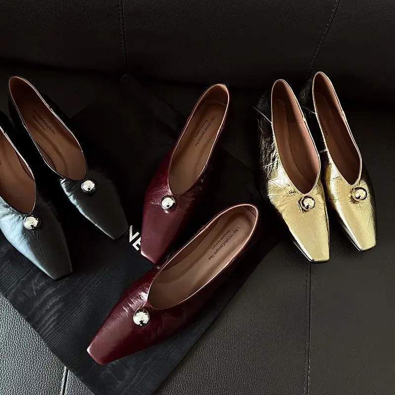 CHIKO Barry Square Toe Wedge Pumps Shoes