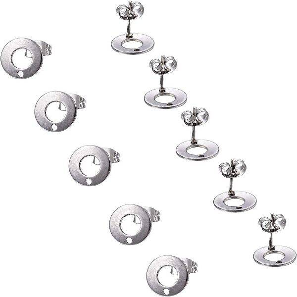 304 Stainless Steel Stud Earring Findings