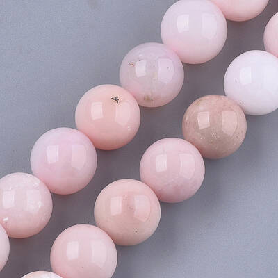 Natural Pink Opal Beads Strands