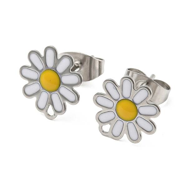 Non-Tarnish 304 Stainless Steel Stud Earrings