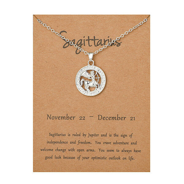 Alloy Constellation Pendant Necklaces