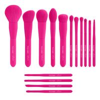 TEXAMO x SheHas Makeup Brush Set 15 Piece Quality Makeup Brushes Premium Synthetic Make Up Brushes for lip Eye shadow Foundat...