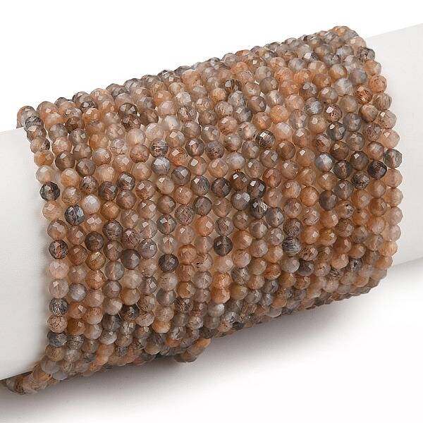 Natural Multi-Moonstone Beads Strands