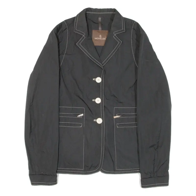 MONCLER Womens Jacket Black M
