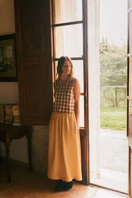 MONA skirt in Mustard | Size: M