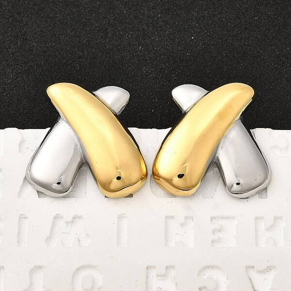 304 Stainless Steel Stud Earrings