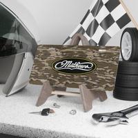 Vanity Plate Tag With Matthews Archery And Bottomland Camo, License Plate, Truck Car Tags, Gifts for Him, Hunting, Tag for Ca...