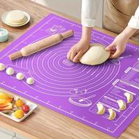 Non-stick Baking Mat, 1 Count Dough Rolling & Baking Mat, Kitchen Tool for Pastry, Cookie, Ideal Kitchen Tool for Christmas, ...