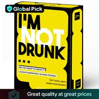 Letter Pattern Party Drinking Cards, 1 Box Hilarious Drinking Game Cards, Fun Dice Game, Men Gifts, Game Nights Birthday Gift...