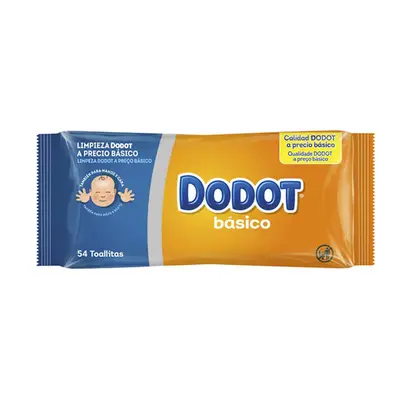 Dodot wet wipes x54