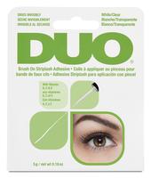 DUO Brush-On Strip Lash Adhesive with Vitamins A, C & E, Clear, 0.18 oz, 1-Pack Eyelashes  Cosmetic Makeup Eyelashes Extensio...