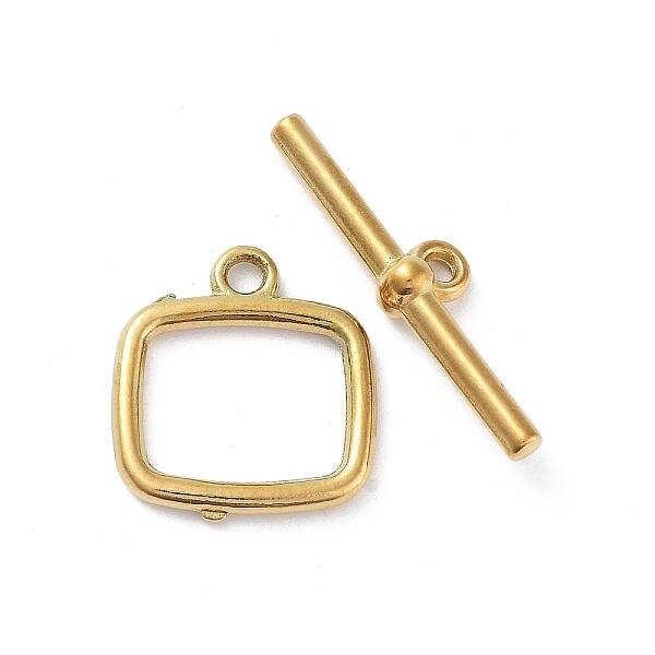 Ion Plating(IP) 304 Stainless Steel Toggle Clasps