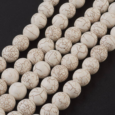 Synthetic Magnesite Beads Strands
