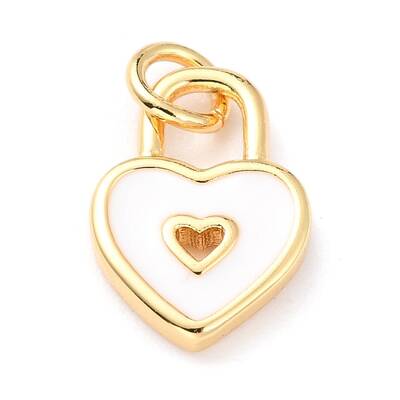 Brass Enamel Pendants