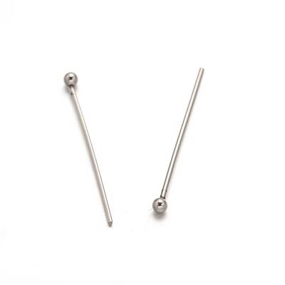 Tarnish Resistant 304 Stainless Steel Ball Head Pins